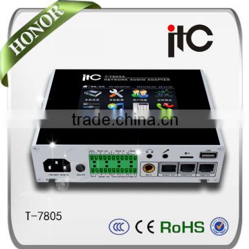 ITC T-7805 IR Remote Control 24Bit Pro Sound Card IP Audio Terminal