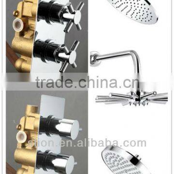 Hot Sale Brass Raining Shower Set Concealed Shower Mixer