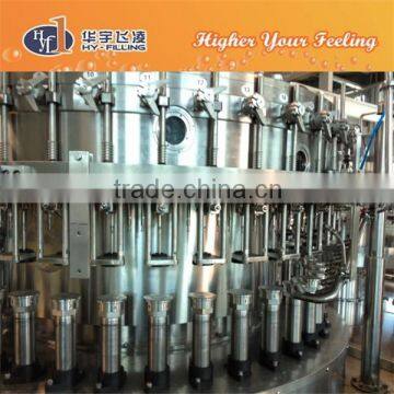 Glass bottle soda water filling machine from Hy-Filling