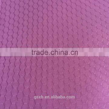 PVC/PU Coated Polyester Honeycomb Fabric for Bag photo-2