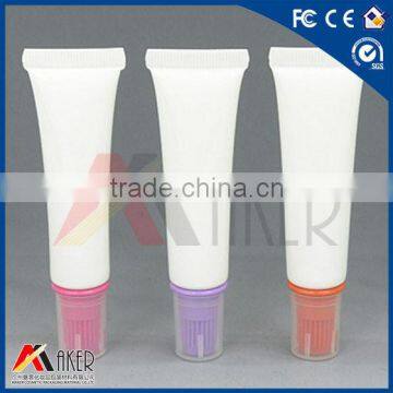 alibaba 50g 100g LDPE food grade large plastic cosmetic tube irless tube with cap squeezable tube