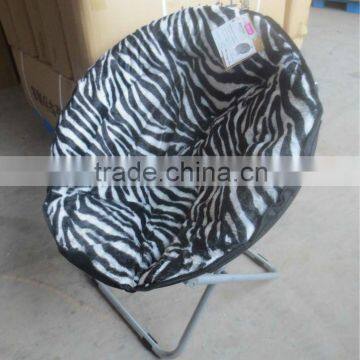 Zebra moon chair