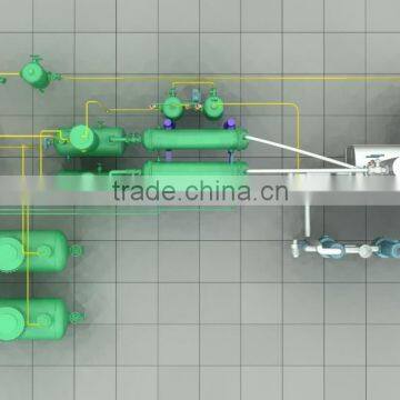 Crude oil waste engine oil fuel oil distillation equipment refinery to diesel