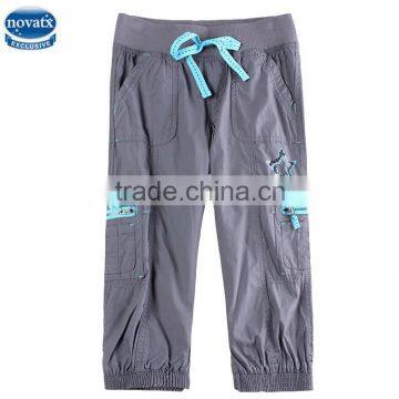 (G5825)Grey 6-12Y nova kids wear boy casual pants high quality boy long pants children's trousers kids leggings wholesale