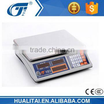 30kg price computing scale with big battery and transformer