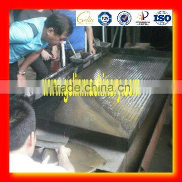 Gravity mininig equipment shaking table Wolfram ore concentration plant