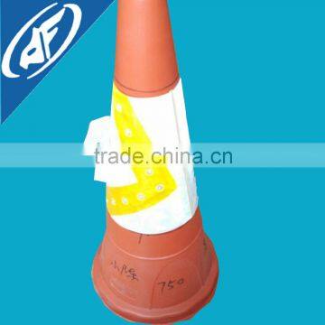 LED micro prisma reflective sleeve for traffic cone