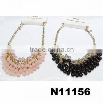 beautiful handmade beaded statement necklace beaded jewelry