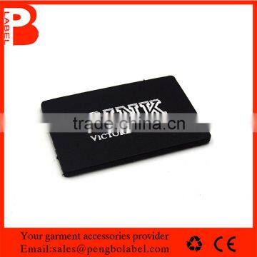 hot sale jeans pu leather labels for jackets