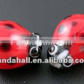 Handcrafted Lampwork Focal Beads, Animal Beetle(D073)