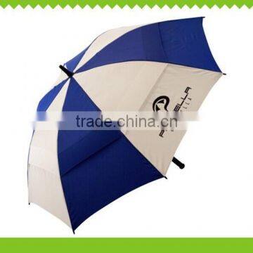 High quality windproof auto open straight Golf umbrella and ODM for Promotional and Branded Golf Umbrellas