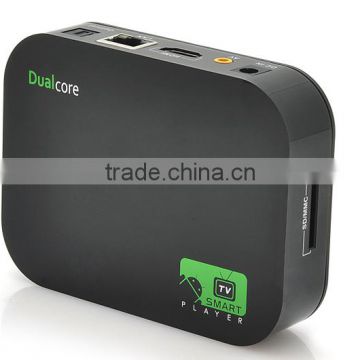 Android 4.2 smart IPTV box XBMC box ,OEM/ODM orders welcomed ,supports goolge TV market Allwinner A20 1G+4G WIFI Bluetooth