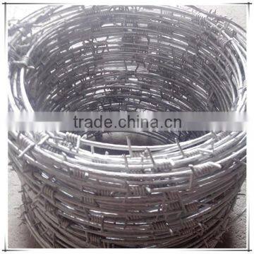 Galvanized Barbed Wire / Babed wire/PVC coated barbed wire fence(GUANGZHOU factory)