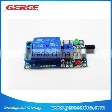 12V flame sensor module Relay Module Fire flame detection Fire alarm