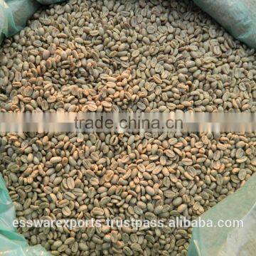 Robusta type green coffee beans,new crop,washed,polished grade AA