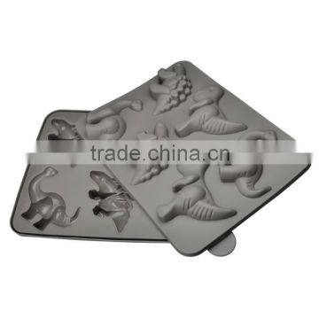 2015 New Style Hot Sale Silicone 3D Dinosaur Cake Mould