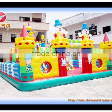 PVC,0.55mm PVC Material and Funcity Type inflatable Amusement park