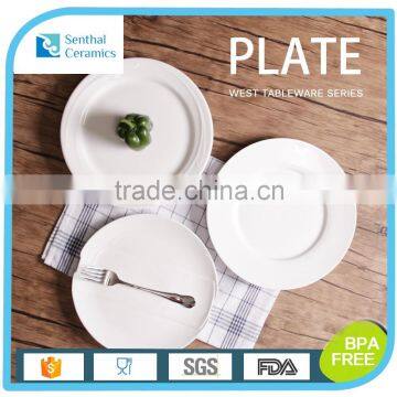 Chaozhou Senthal Ceramic Dinner Round Plates for Restaurant Wedding photo-2