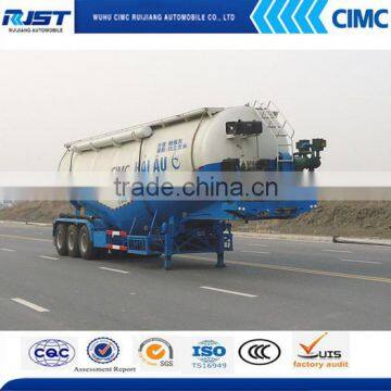 CIMC 55m3 3 Axle Bulk Cement Powder Semi Trailer Hot Sale photo-4
