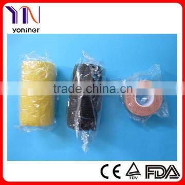 manufacturer CE FDA ISO Colored custom Self Adhesive Bandage