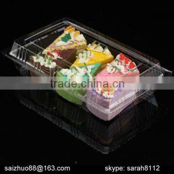 clear BOPS swiss roll cake box