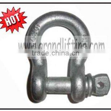 AS2741 bow shackle with screw pins