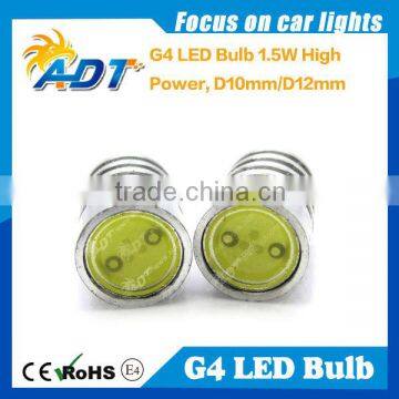 1.5W high power G4 LED bulb with white color AC12-14.5V