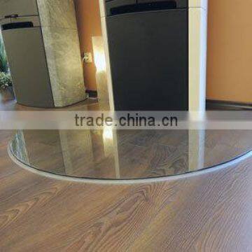 LT 6mm 8mm semi-circular glass floor plate