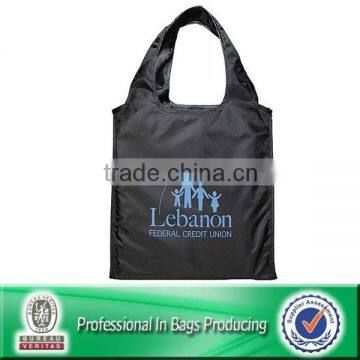 Custom Cheap Polyester Folding Shopping Bags Reusable Tote Bag