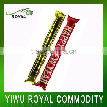Shinny Noisemaker Inflatable Thunder Football Fan Cheer Stick