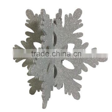 Popular Glitter 3D Snowflake Christmas Ornaments