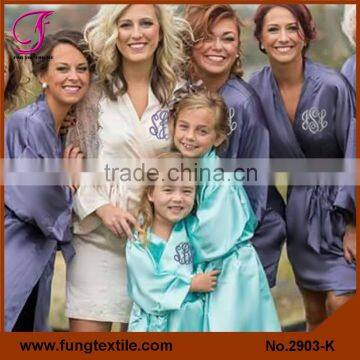 Fung Item 2903-K Children Satin Robes