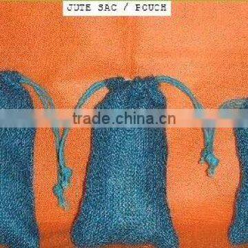 Jute gift pouches