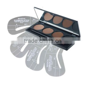 New arrival 4 color professional eyebrow makeup palette magic eyebrow powder