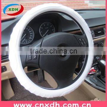 2015 new design colorful silicone steering wheel cover