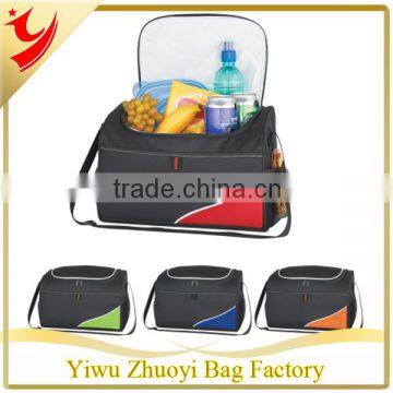 New Arrive Travel cooler lunch bag box zip out removable insulated liner shoulder strap