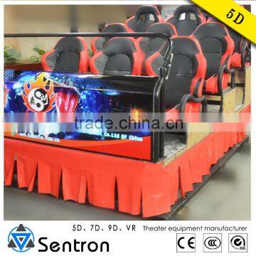 6 Seats 5D Cinema Simulator Equipment for Amusement Park 5D Mini Theater photo-6