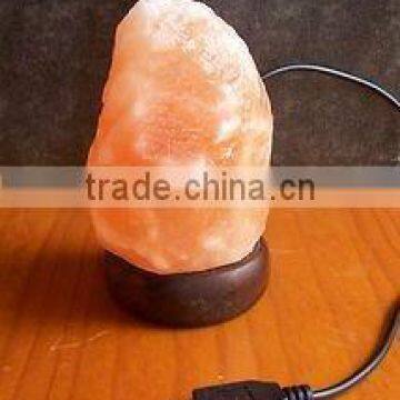 Beautiful Himalayan Handcrafted Natural USB Rock Salt Lamp