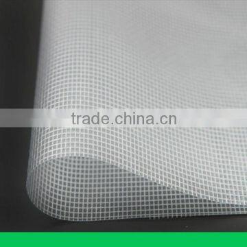 200*300D,used for Document bags and folders,Top Sales PVC Transparent mesh fabric