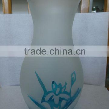 big capacity glass decorative vase