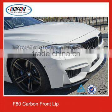 Carbon Fiber Front Lip for BMW F80 M3 F82 M4 Front Bumper Lip