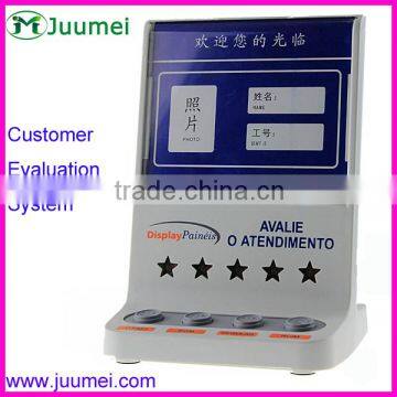 4 Buttons Electronic Customer Feedback Device