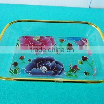 Rectangle plastic Fruit dish