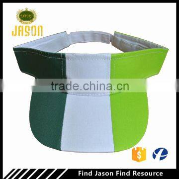 Multi colors sun visor cap