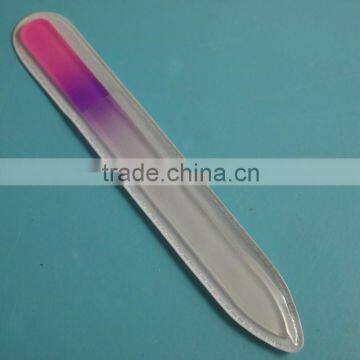 BLC-023 140mm 2C handle double side glass nail files wholesale