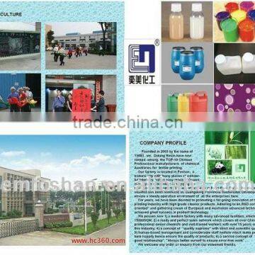 Manufacture Factory Dyestuff Thickener Textile Disperse for Printing