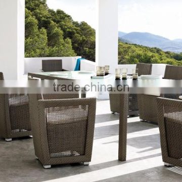 Patio wicker chair coffee for hotel and resort