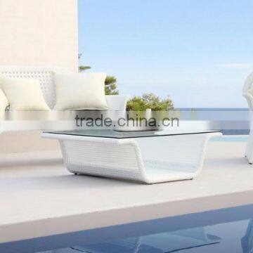 Synthetic Rattan Garden Sofa Set With Aluminum Frame Outdoor Furniture photo-3