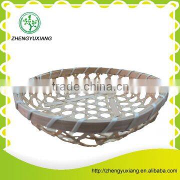 Economic hot sell woven bamboo rack basket