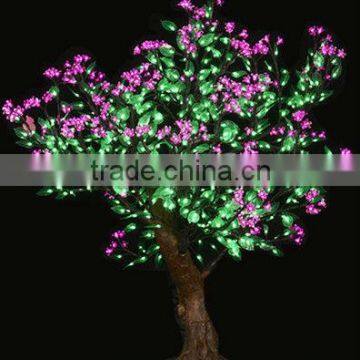 Bright LED lights source flower blossom tree light